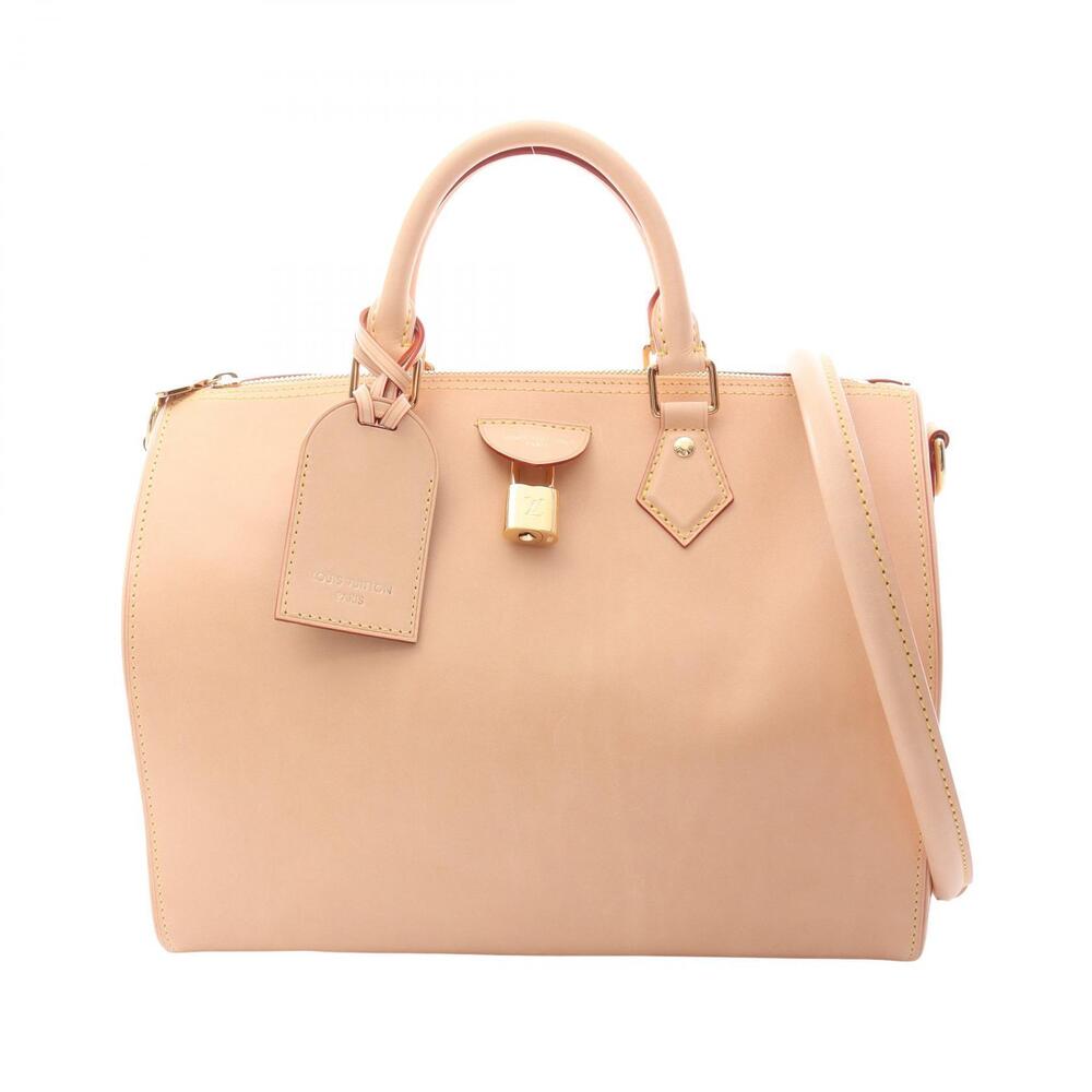 Louis Vuitton Speedy Soft bag from beige Vachetta leather Pink